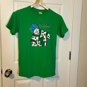 VTG Fruit ofthe Loom Stereolab Jump Drive tee sz S
